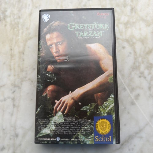 Vhs greystoke leggenda - greystoke,