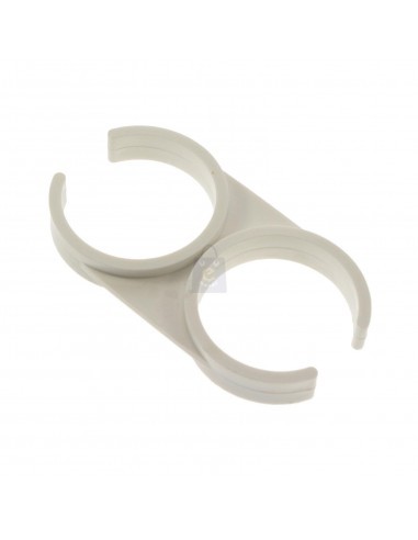 Staffa clip doppia - staffa,
