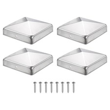 4 Pieces 4"x4.1" Fence Stake