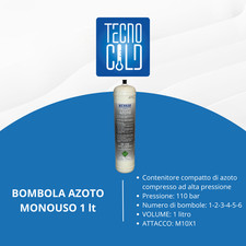 BOMBOLA CON AZOTO MONOUSO 1L