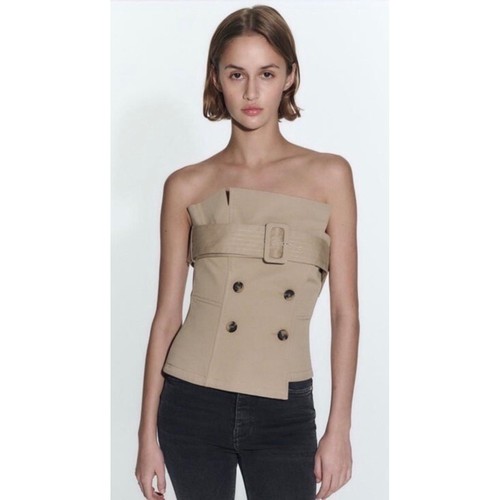 Zara donna ss23 gabardine - donna,
