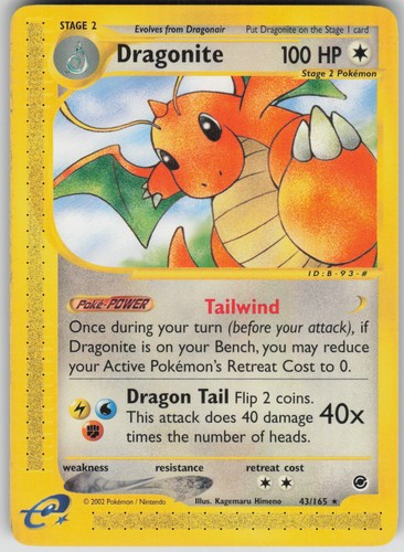 Pokemon tcg dragonite - dragonite, (43)