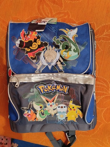 Pokémon bianco nero - bianco, zaino