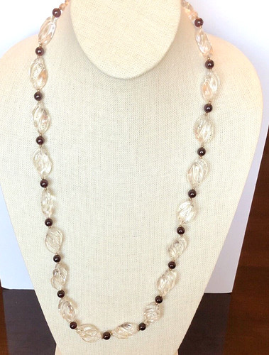 Collana vintage intagliata - collana,
