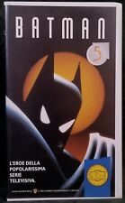 VHS BATMAN VOL. 5 Warner bros. 1994 Gli scudi Cartoni animati SERIE TV RARISSIMA
