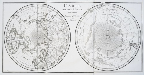 Mappa del mondo - mappa, polare