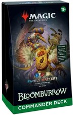 Magic Mazzo Commander  "Family Matters" Bloomburrow Inglese Sigillato Deck ENG