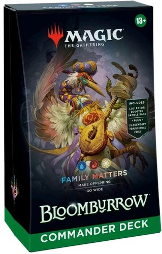 Magic mazzo commander family - magic, "family