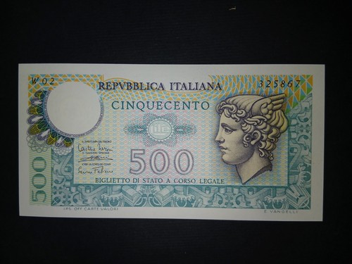 500 lire mercurio - 500, serie