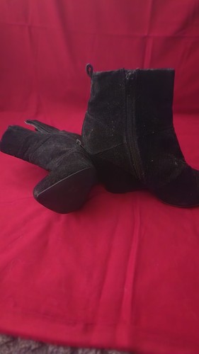 Boots bata daim noir - –,