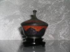 Vintage ciotola con coperchio