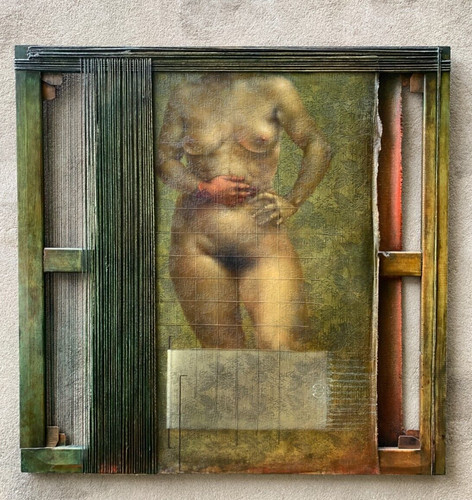 Dipinto olio maria micozzi - dipinto,