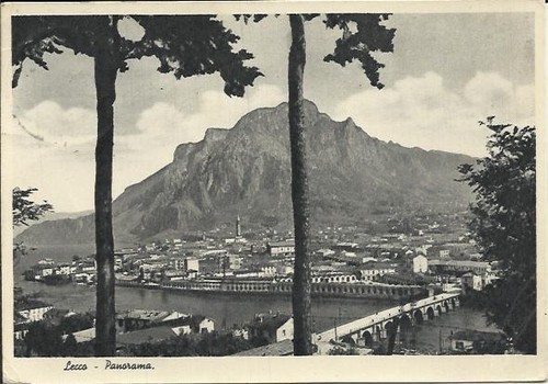Bella cartolina lecco - cartolina,