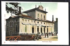 Cartolina Recoaro, Stabilimento Bagni 