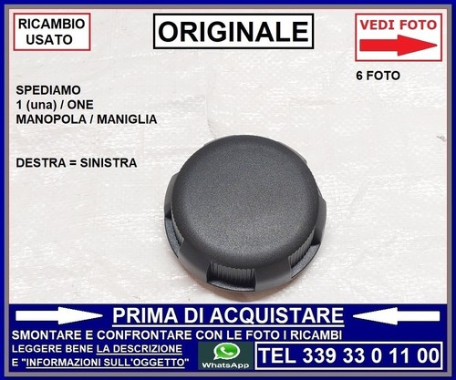 Maniglia manopola regolazione - maniglia,