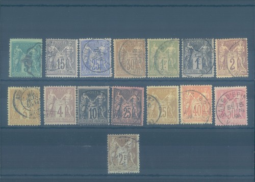 Francia 1876 1900 - francia, francobolli