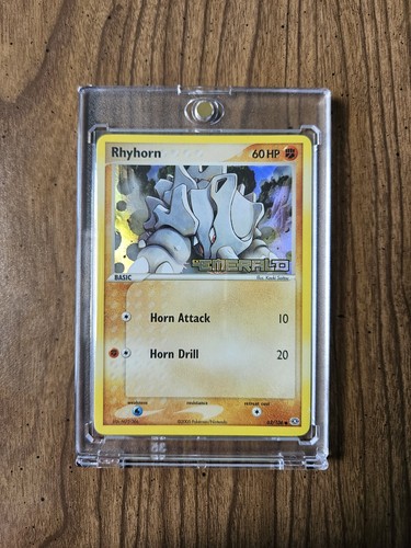 Rhyhorn emerald 106 - rhyhorn, ex