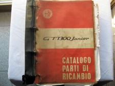 ALFA ROMEO  -  GT  1300 JUNIOR  -  CATALOGO PARTI DI RICAMBIO ( SCALINO )