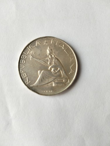Moneta argento 500 lire - argento,