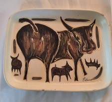 Piatto vassoio ceramica