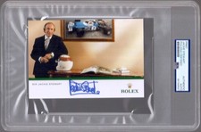 JACKIE STEWART HAND SIGNED 4x6