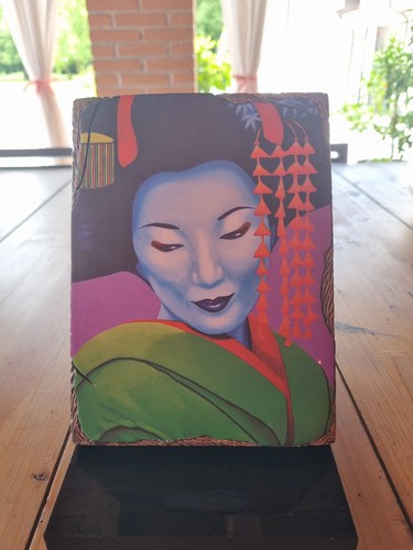 Decorazione giapponese geisha - giapponese,