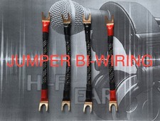 JUMPER PONTICELLI DIFFUSORI BI-WIRING HI-END 99,99 PURE OFC 8N RAME/ARGENTO
