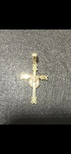Ciondolo croce oro 10 - croce,