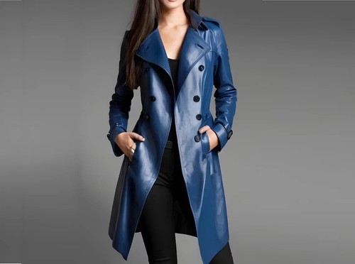 Trench donna blu - , navy