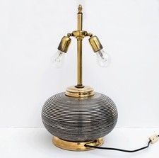 Lume in Ceramica e Ottone -