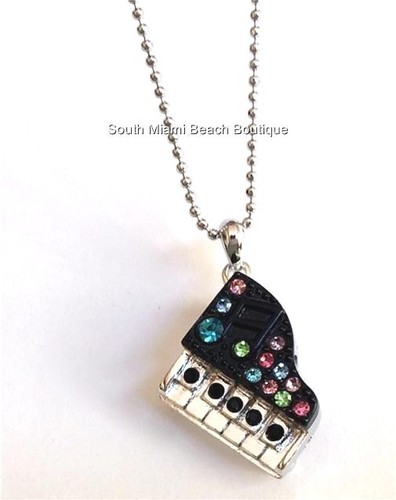 Collana pianoforte coda - collana,