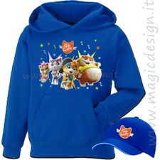 Felpa sweats cappuccio tasca