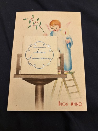 Cartolina valigetta illustrata