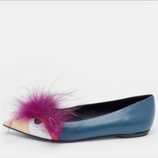 Fendi Leather And Fur Monster