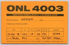 Scheda ONL 4003 QSL 1988