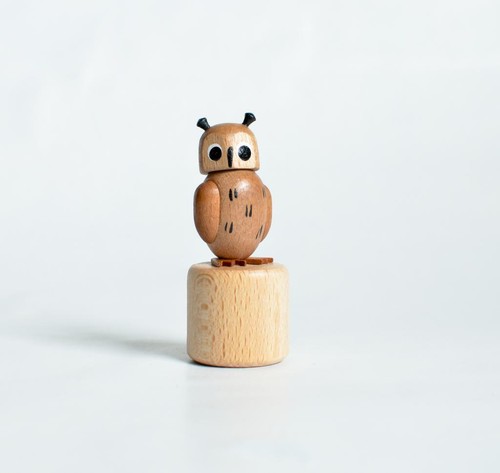Gioco legno giocattolo push - gioco, in
