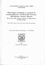 Osservazioni tecnologiche su