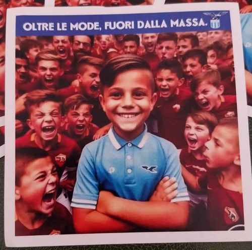 Lotto adesivi lazio no - adesivi,