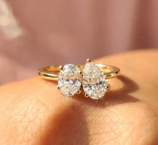 2.00 Ct Pear/Oval-Cut EF/VS1