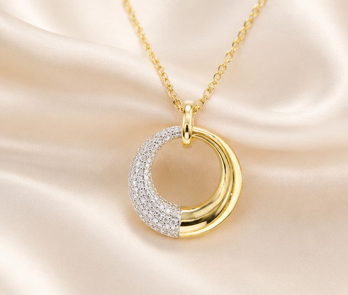 Collana con ciondolo - , cerchio