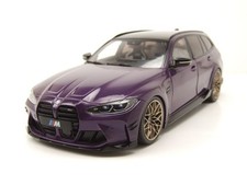 Modellino auto BMW M3 G81 Touring station wagon viola 1:18 Solido