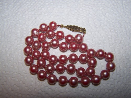 Collana perle con bagliori - collana, di