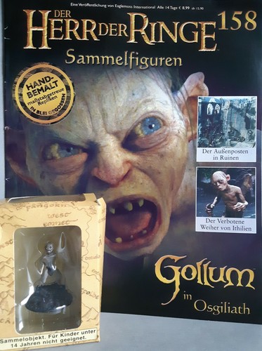 Uomo anelli figura gollum - figura:,