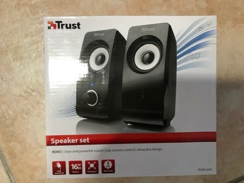 Pareja altavoces trust speaker - altavoces,