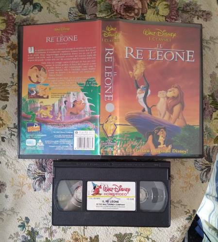 Vhs leone walt disney - vhs,