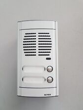 ELVOX VIMAR PLACCA TARGA CITOFONO AUDIO INCASSO COMPLET TASTO LUCE TELAIO GRIGIO