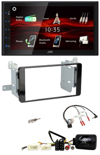 Jvc usb bluetooth volante dab - usb,