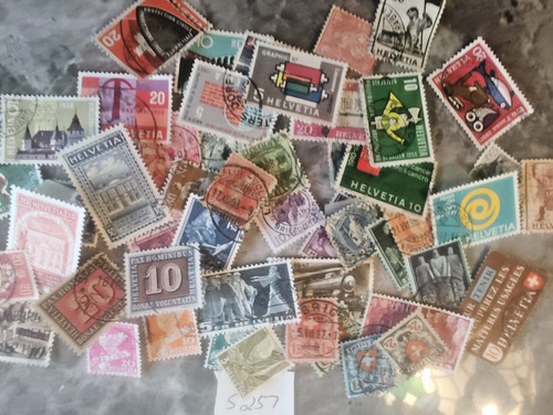 Francobolli esteri svizzera - esteri,
