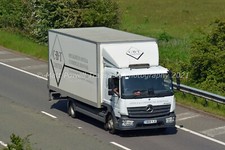 Truck Photo 12x8 - Mercedes