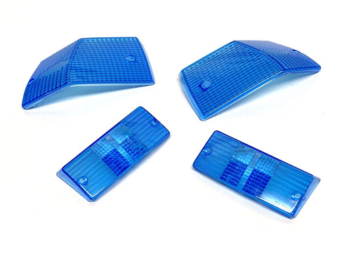 Set lenti indicatore blu - lenti,